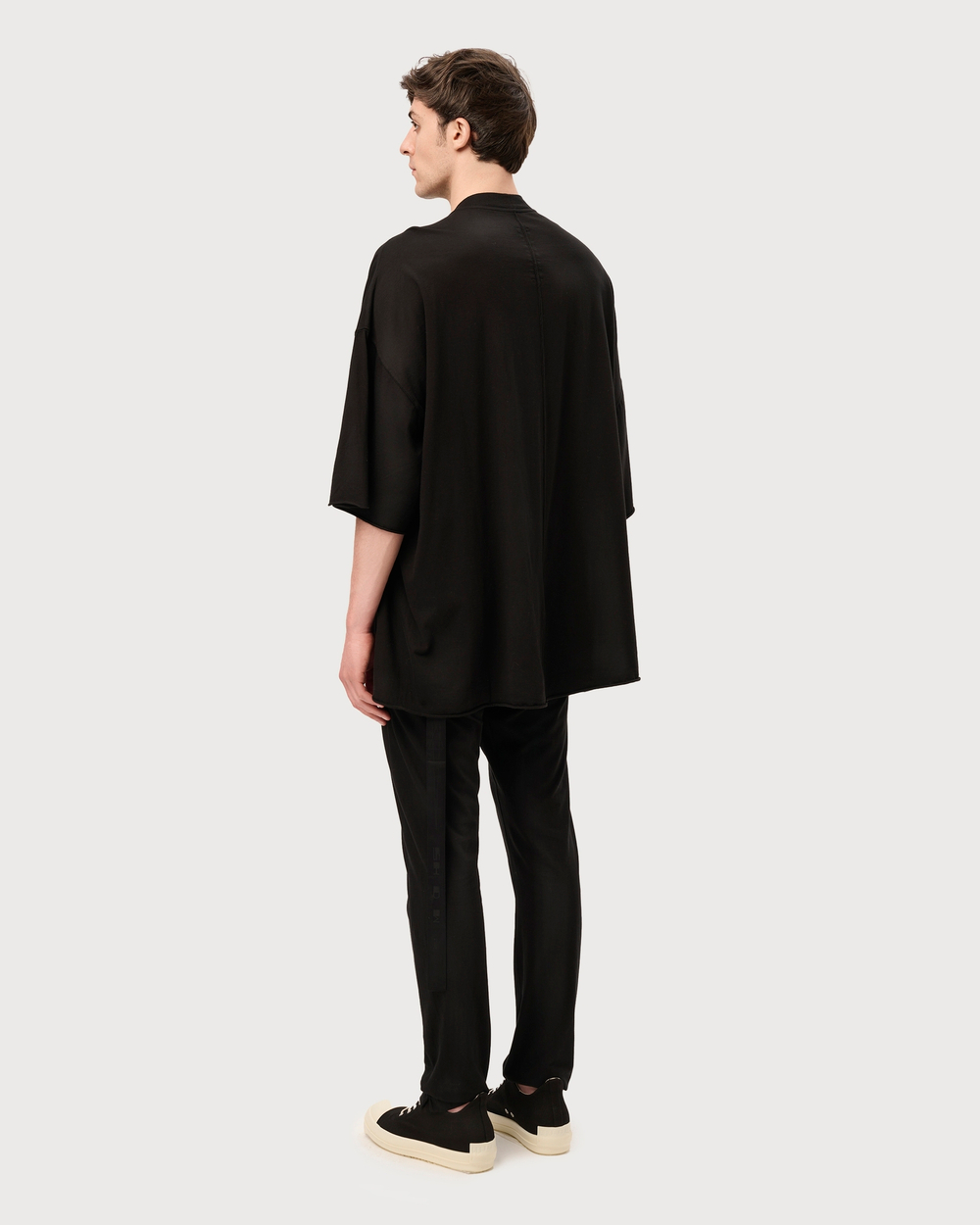RICK OWENS DRKSHDW ФУТБОЛКА ЧЕРНАЯ TOMMY PORTERVILLE PRINT