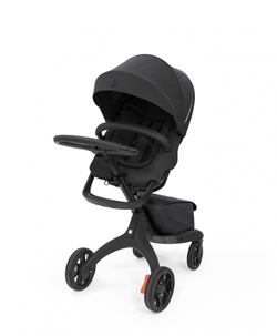 Коляска Stokke Xplory X, Rich Black, насыщенный черный