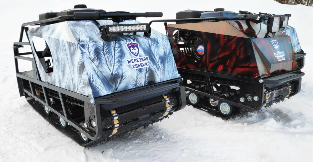 Мотобуксировщик ЖЕЛЕЗНАЯ СОБАКА M500 15 л.с