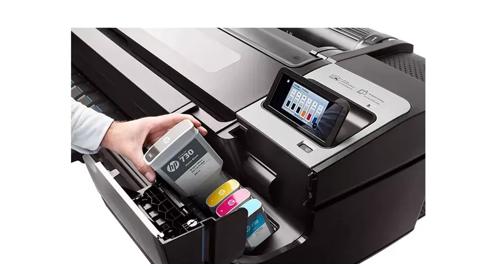 Плоттер HP DesignJet T1700 (44") (W6B55A)