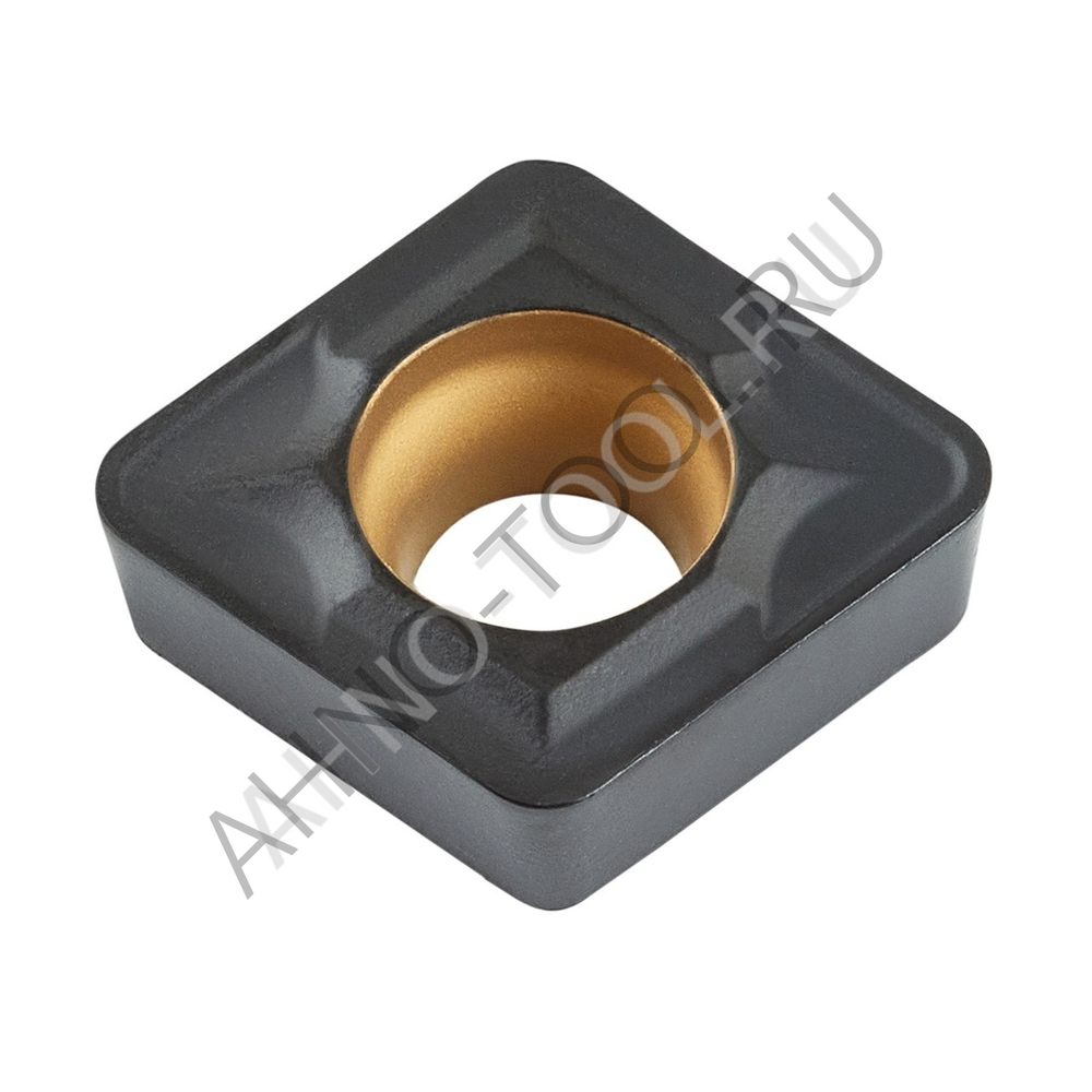 Пластина твердосплавная ISO CCMT060208-KMA ACK10E AHNO по чугуну, чистовая