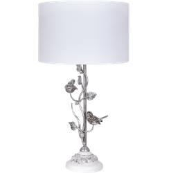 Настольная лампа Terra Spring Айс Античное серебро