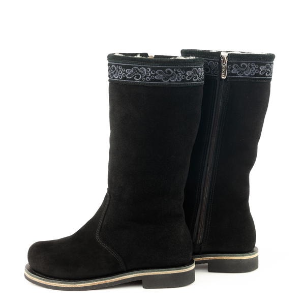 Унты женские из замши