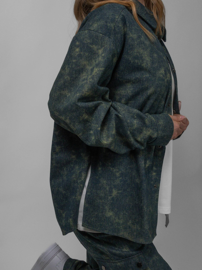 Рубашка Forest Jeans (Dark Blue Green)