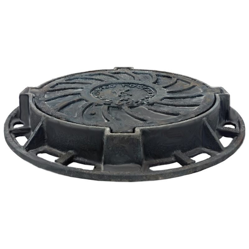 Люк чугунный Т (С250)-1-60 четырехушковый,нагрузка 250кН, Казахстан