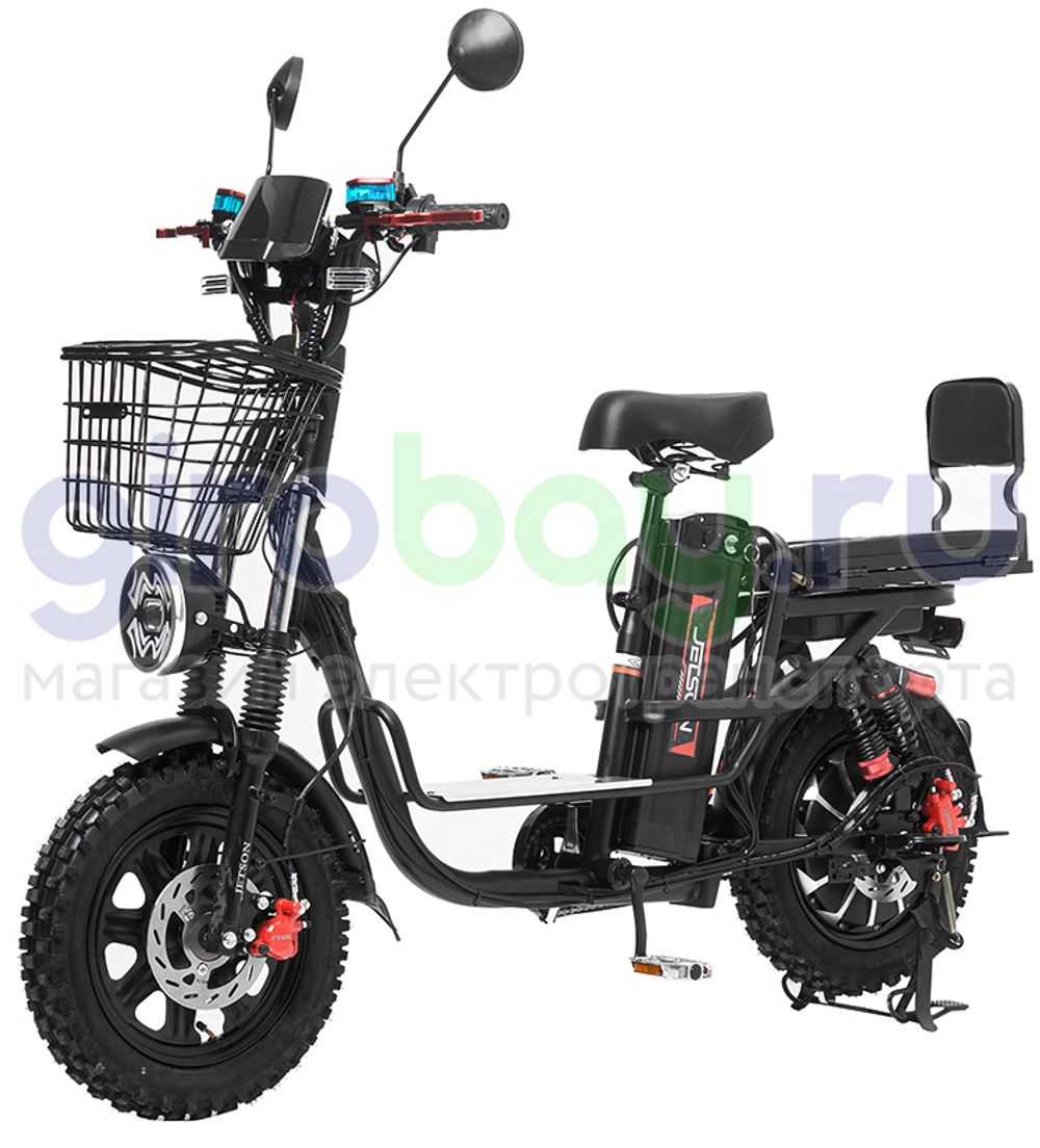 Электровелосипед Jetson Monster CROSS 1200W (60V/21Ah) двойные амортизаторы фото №1