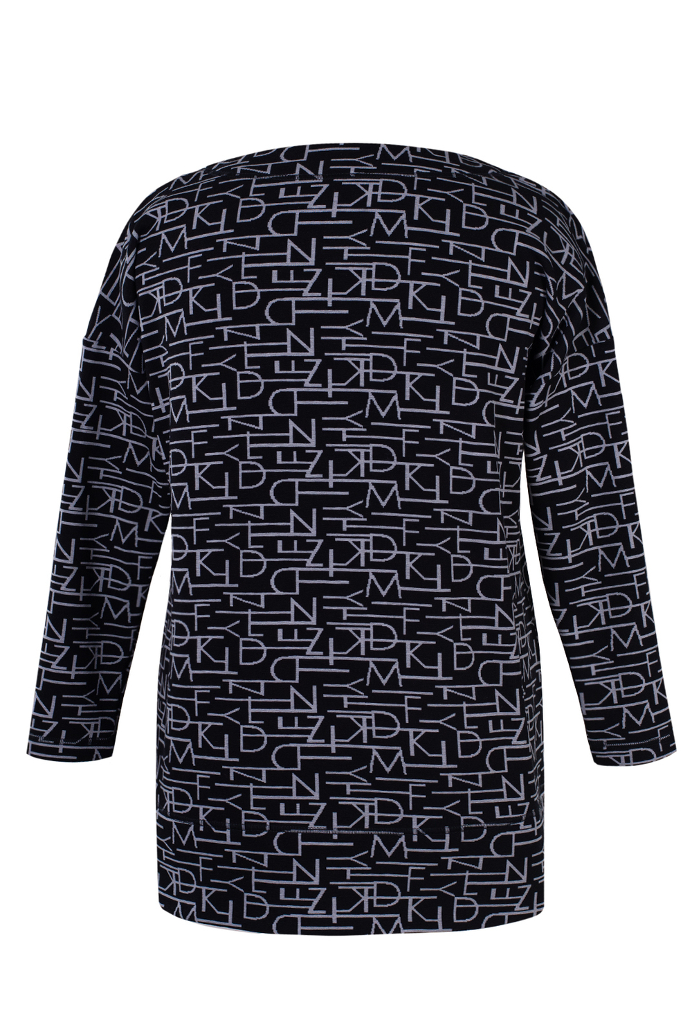 Джемпер женский 1236Аб, Буквы #239Ба031236Аб