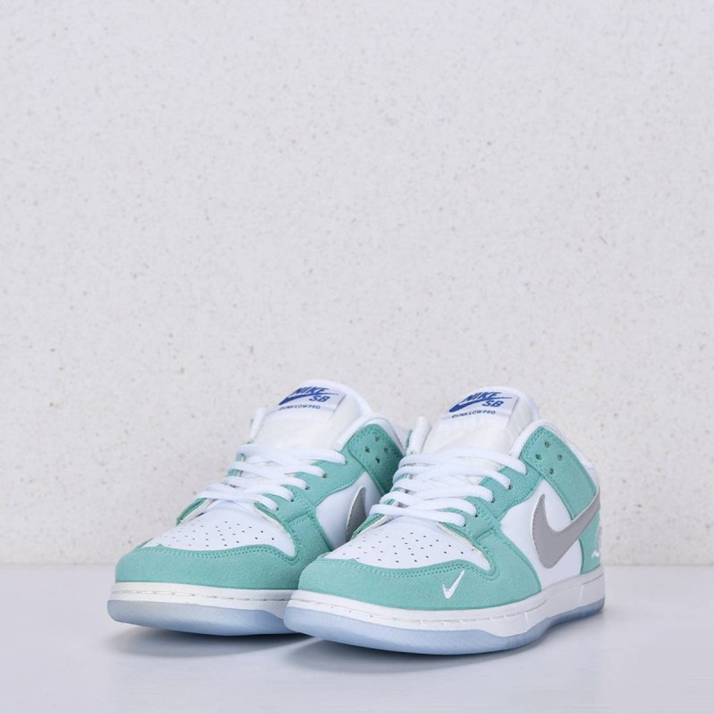 Кроссовки Nike Dunk Low Pro Green арт fb005-4