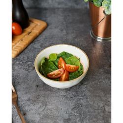 Салатник 360 мл d 12,8 см h5,5 см оранжевый фарфор "The   Eco" P.L. Proff Cuisine [6]