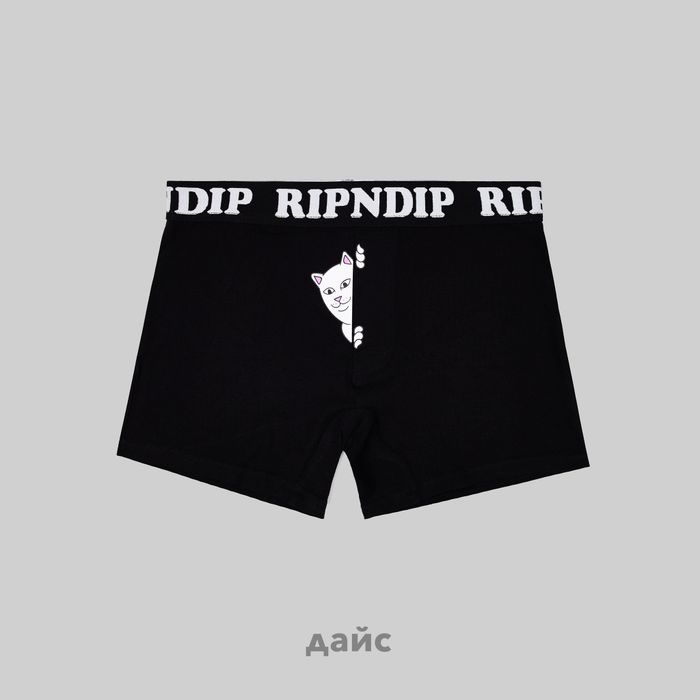 Трусы мужские Ripndip Peek A Nermal Boxers артикул:RND4608 - купить в магазине Дайс