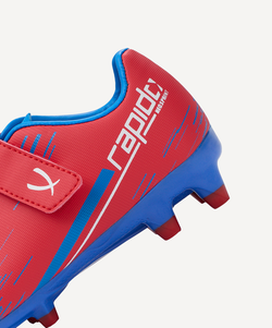 Бутсы футбольные JOGEL Rapido FG Red/blue, детский