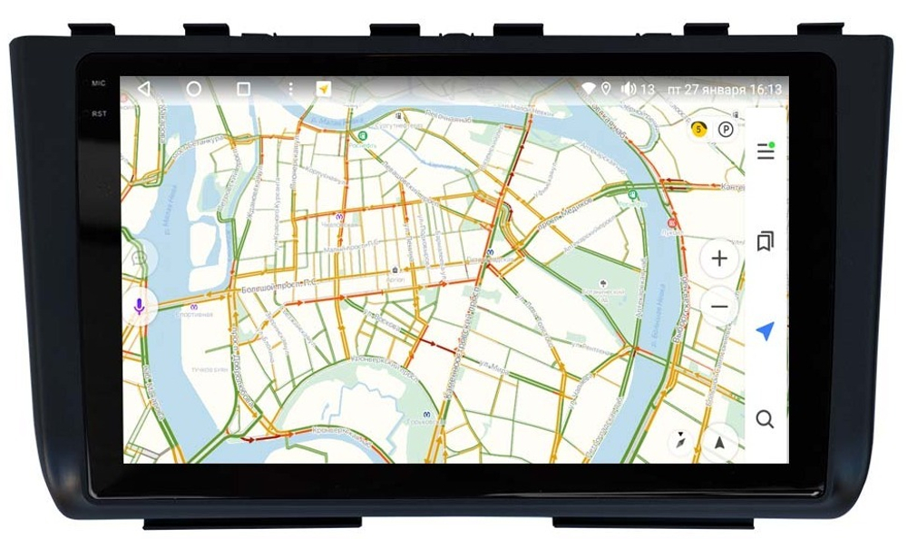 Магнитола для Hyundai Creta 2 2021-2022, Solaris HC 2024+ - Vaycar VA23-1407-2K на Android 13, 8-ядер, 2K QLED, ТОП процессор, CarPlay,4G SIM-слот