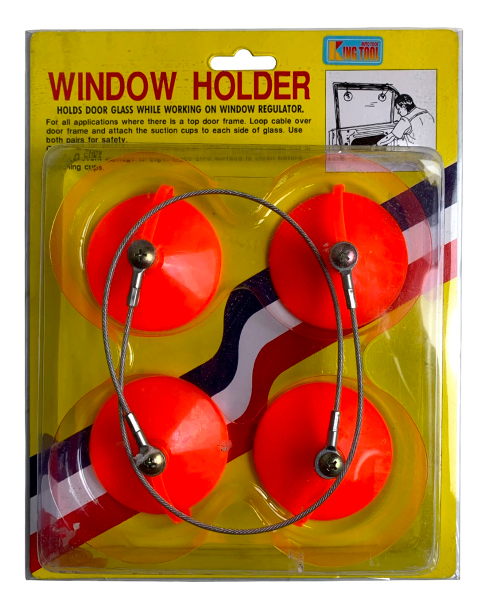 Держатель боковых стекол KA-4318 KINGTOOL