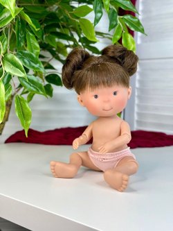 Кукла Nines виниловая 30см PIPPA шарнирная без одежды (2911W)