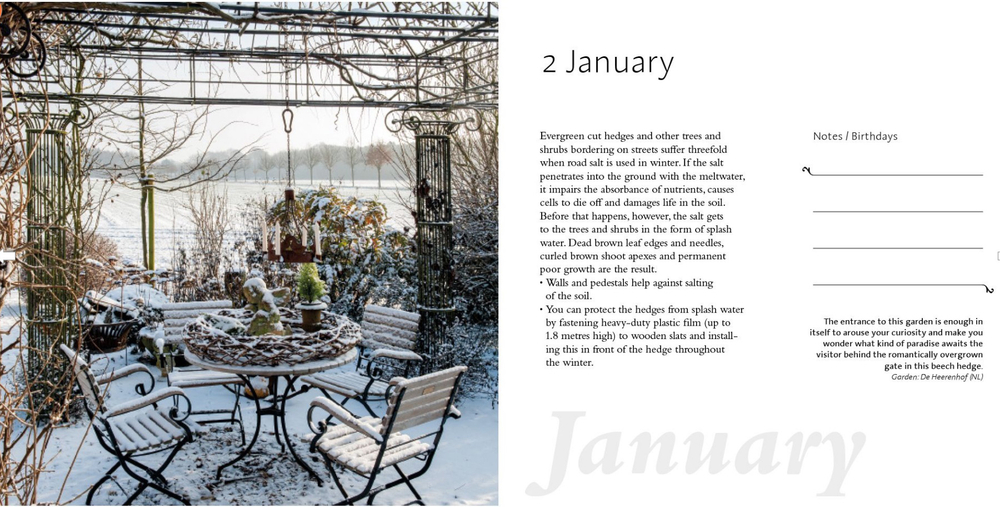 A Year in the Garden. 365 Inspirational Gardens and Garden Tips