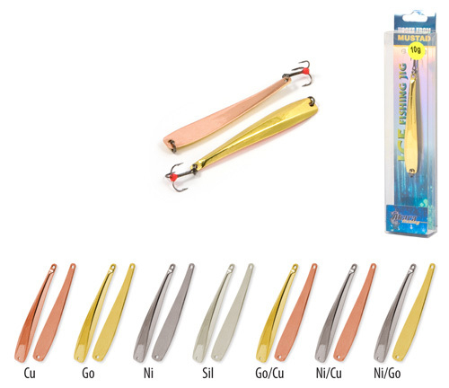 Блесна зимняя Akara Ice 3414 10 гр. Go/Cu