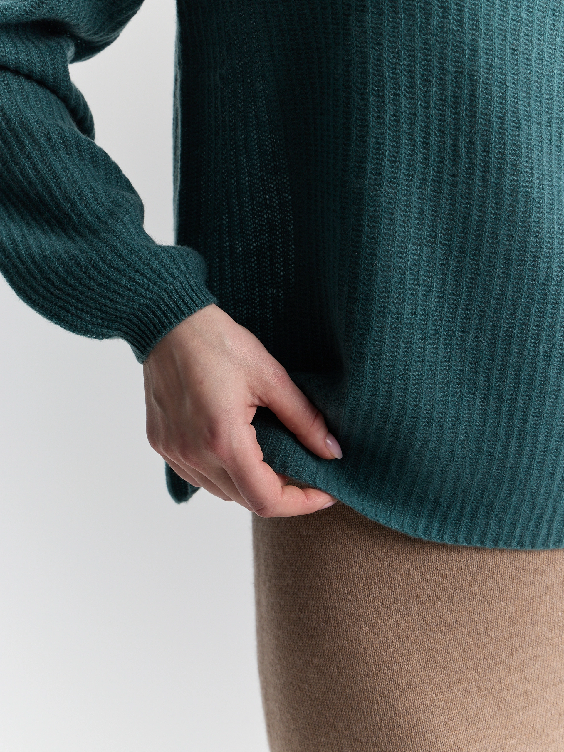 Кашемировый пуловер