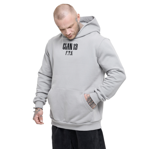 Худи Clan 13 Bas, серый