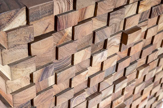 Комод WoodenHeap из массива акации