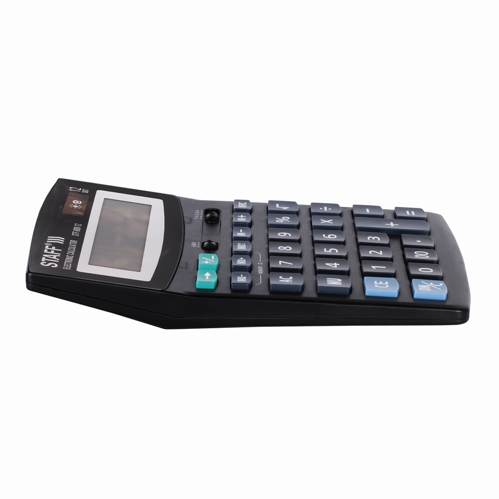 Калькулятор настольный STAFF STF-888-12 (200х150 мм) 12 разрядов двойное питание