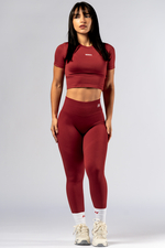 Топ-футболка Seamless Short-Sleeve Top POWER 891 RED