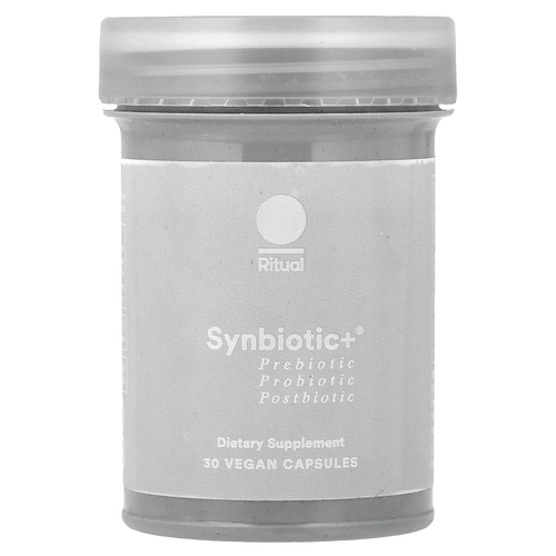 Ritual, Synbiotic+®, мята, 30 растительных капсул
