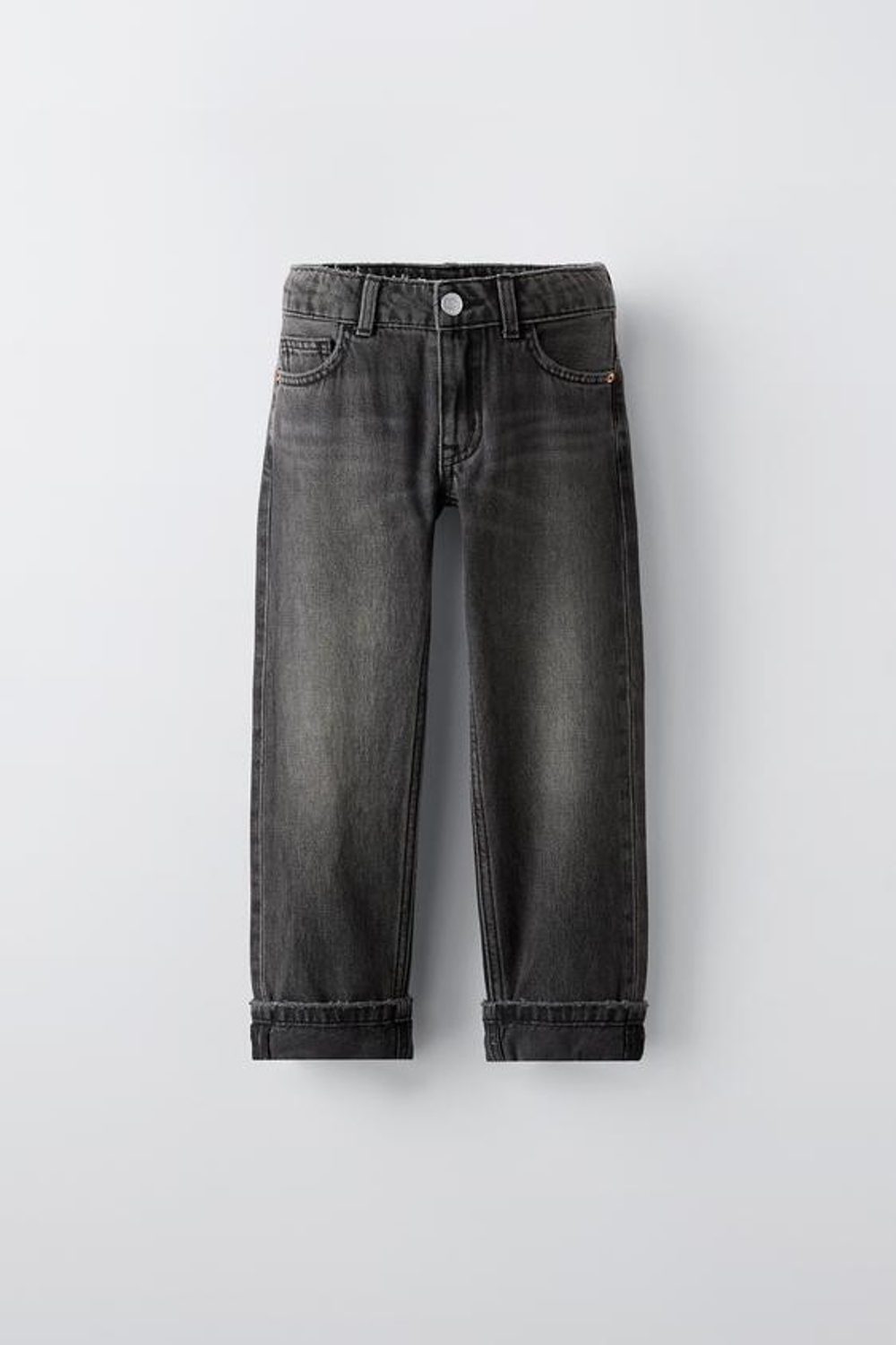 ZARA ДЖИНСЫ ORIGINAL FIT, ЧЕРНЫЙ