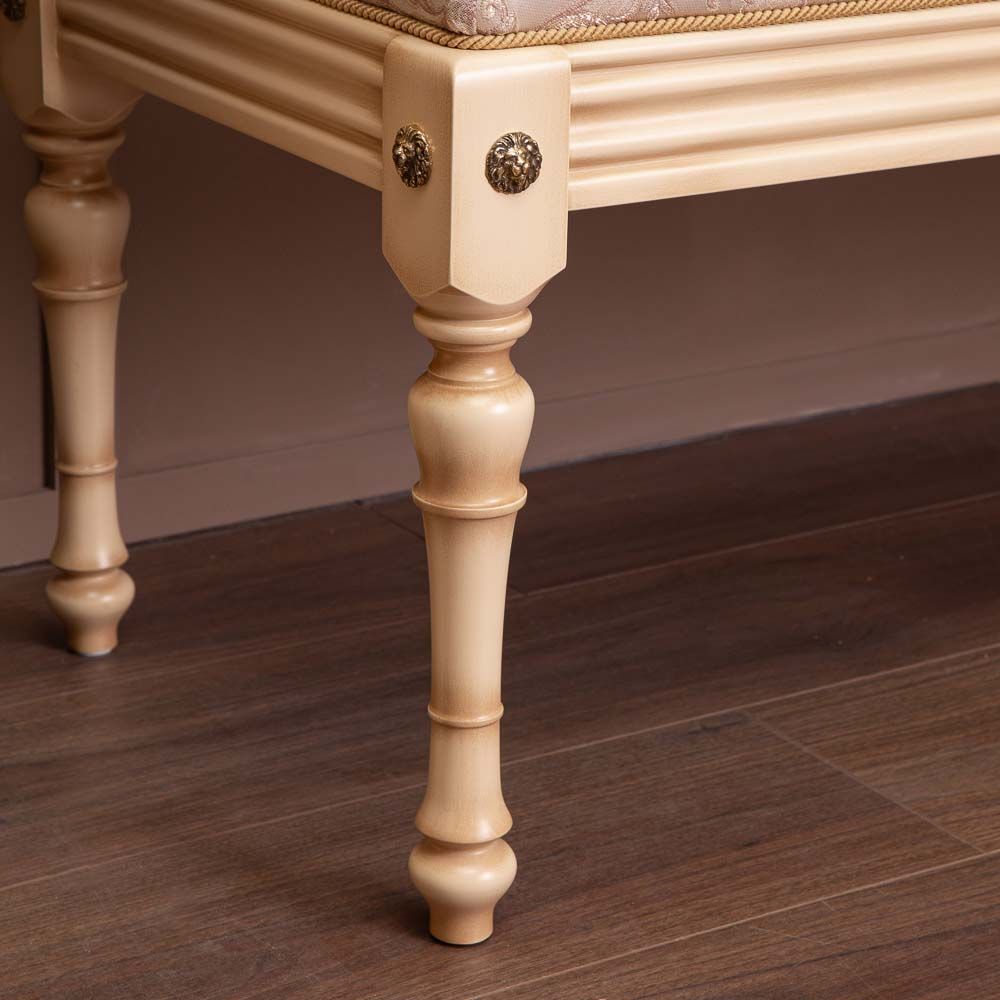 Банкетка Классика 2 Айвори Каледония Бисскоти