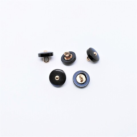 Пуговицы №588, 10мм, цв.синий (CB 0287)