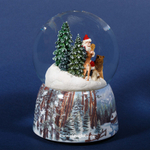 Шар со снегом Добрый Дедушка Мороз