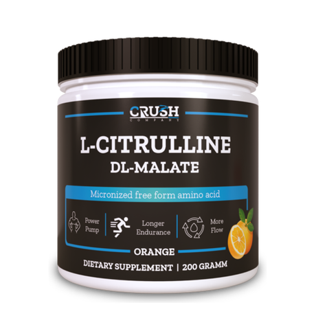 L-Citrulline DL-malate / Цитруллин со вкусом "Апельсин" (200 грамм)