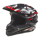 Шлем кроссовый AiM JK803S Red/Black, XS