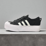 Adidas Nizza Platform • Black White