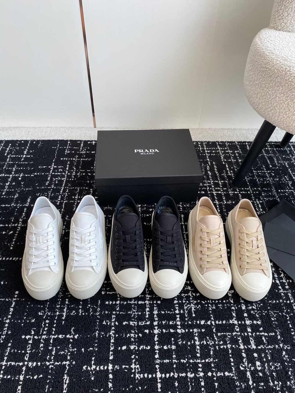 Prada Sneakers (3 colors)
