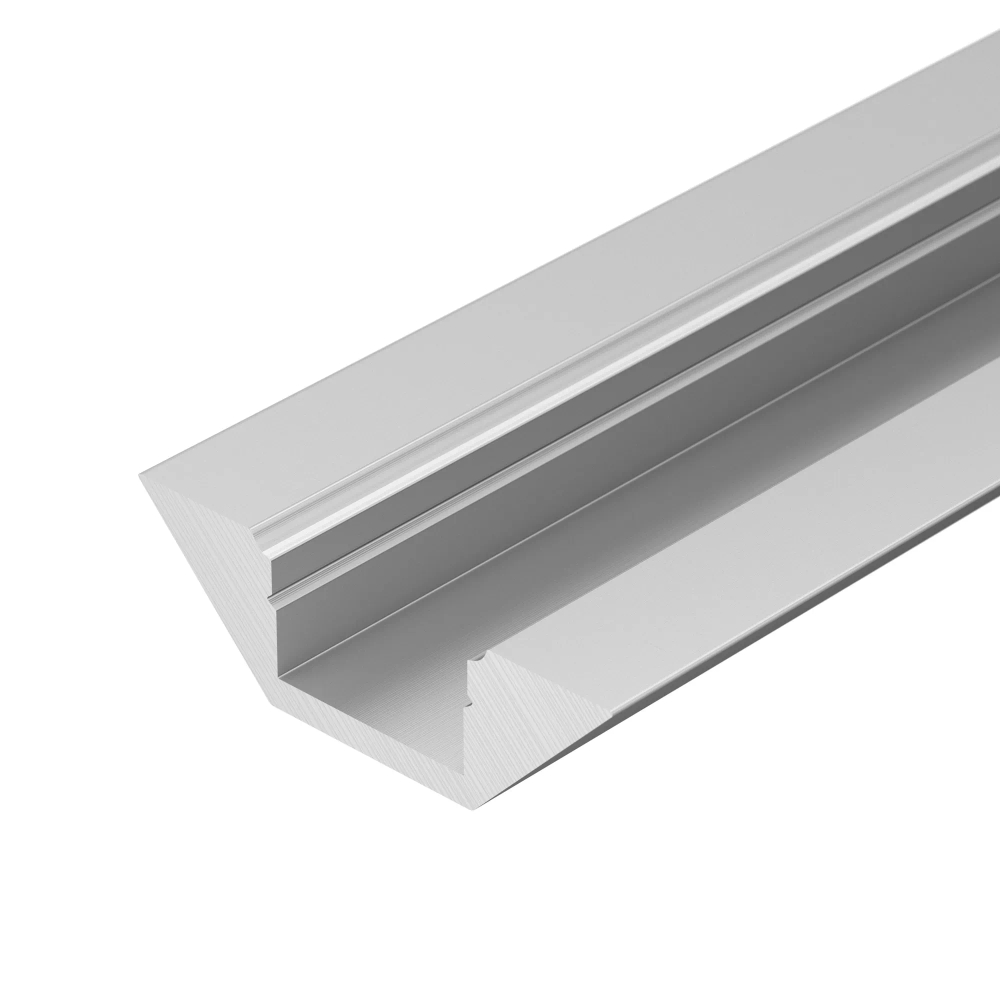 Профиль с экраном ALU-CORNER-2000 ANOD+FROST (Arlight, Алюминий) 014900