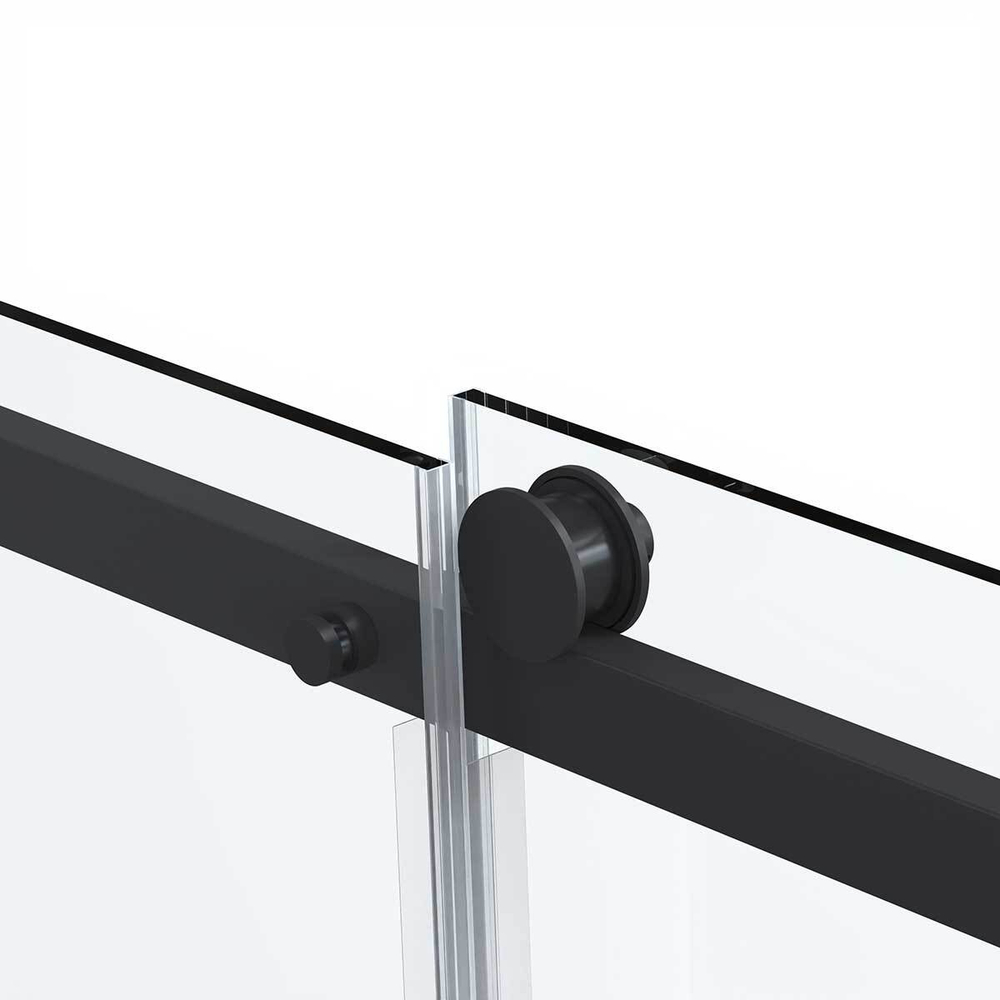 Душевой уголок Como Soft VSR-1CS8012CLB, 1200*800, черный, стекло прозрачное, , шт