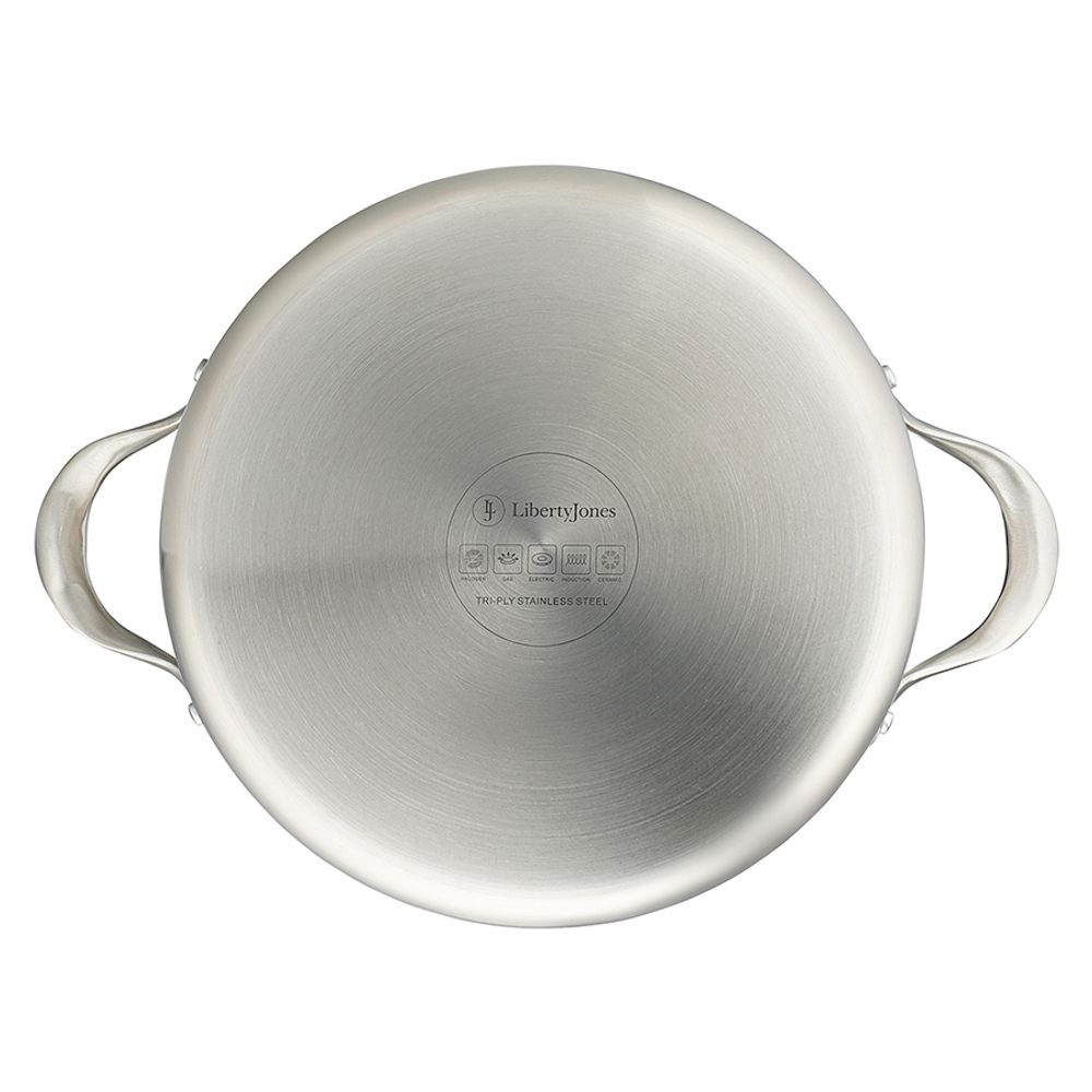 Кастрюля с крышкой 3Ply Etalon, Ø24 см, 4 л