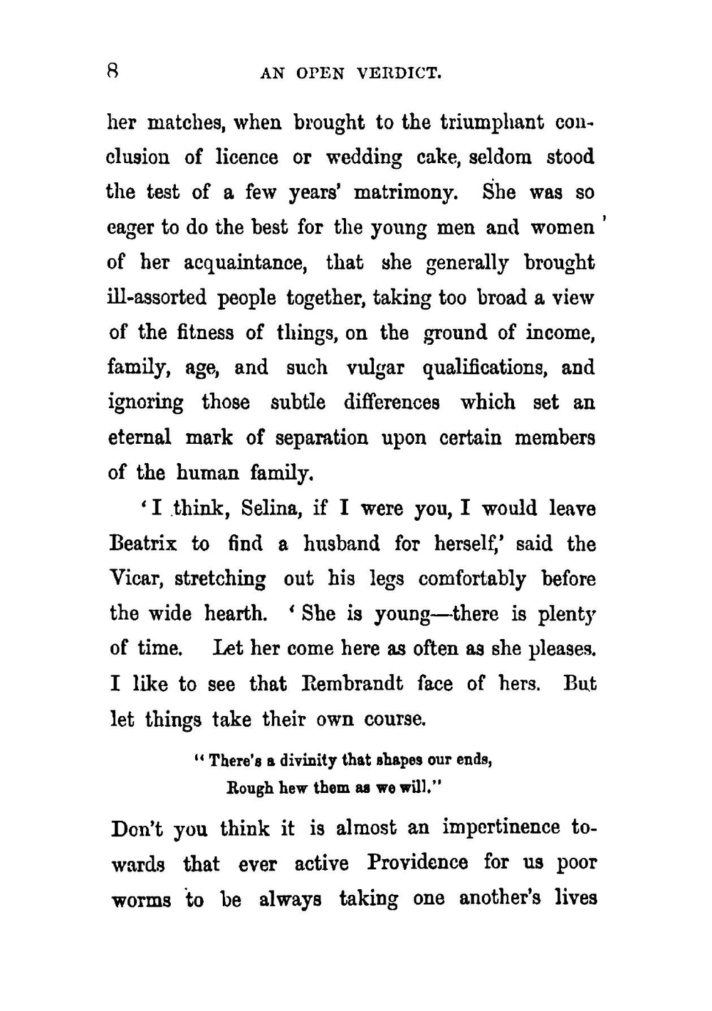An Open Verdict. Volume 1 | M. E. Braddon