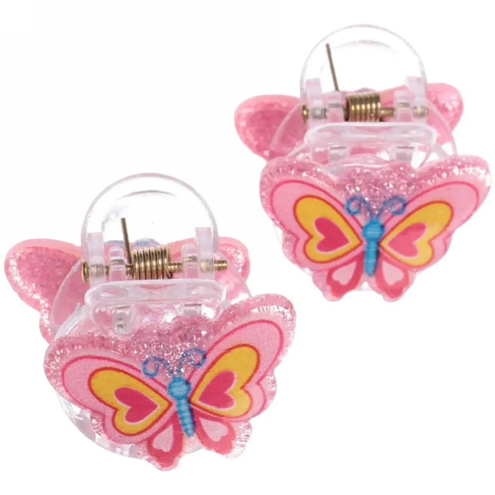 Заколки-краб для волос детские 2 шт «Malvina- Бабочка», 2,4*2,5 см