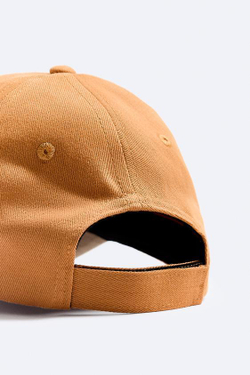 ZARA КЕПКА С ВЫШИВКОЙ, ОРАНЖЕВЫЙ