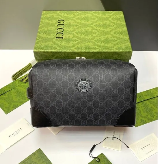 Косметичка Gucci GG с логотипом Interlocking G