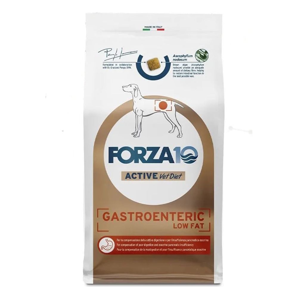 Сухой диетический корм Forza 10 Gastroenteric для взрослых собак с низким содержанием жира Сухой диетический корм Forza 10 Gastroenteric для взрослых собак с низким содержанием жира