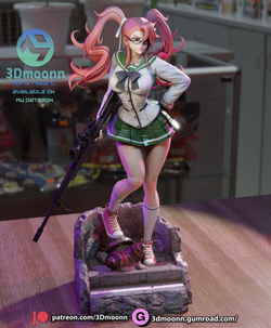Сая Такаги Школа мертвецов Highschool of the Dead - Saya Takagi hotd Фигурка