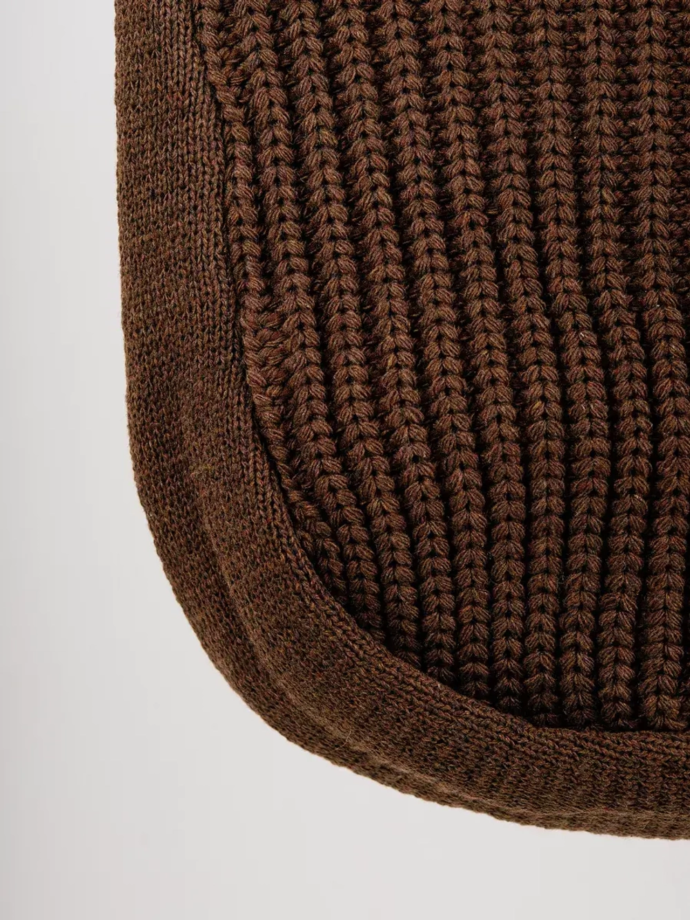 Вязаная вместительная сумка для вещей