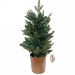 Ёлка в горшке «Очарование» 60 см, ПВХ+резина (80 веток) (SP2042-60)