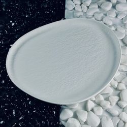 Lenardi 135-066 Тарелка 34х28х2см ЭФИОПИЯ в под.уп.(х8)Фарфор