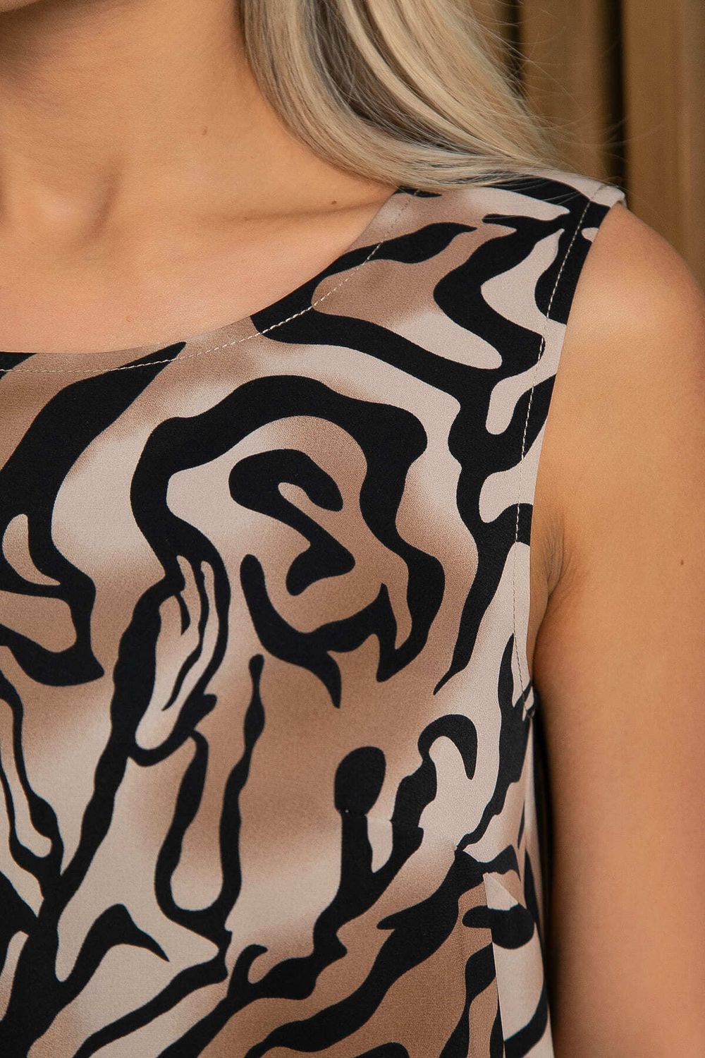 Платье Алхери (коричнево-бежевое) П13267-12М LT Collection