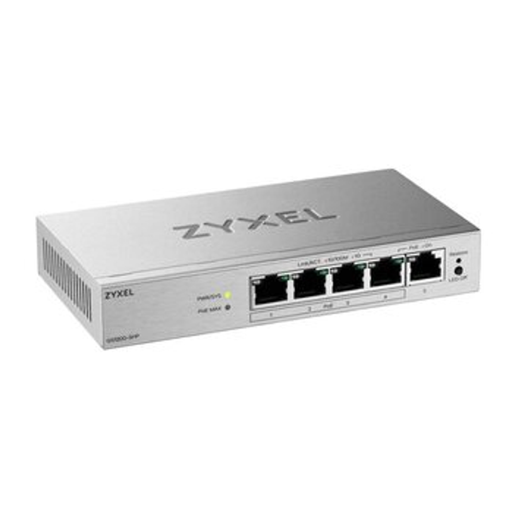 Сетевое оборудование Zyxel GS1200-5HPV3-EU0101F GS1200-5HPV3-EU0101F