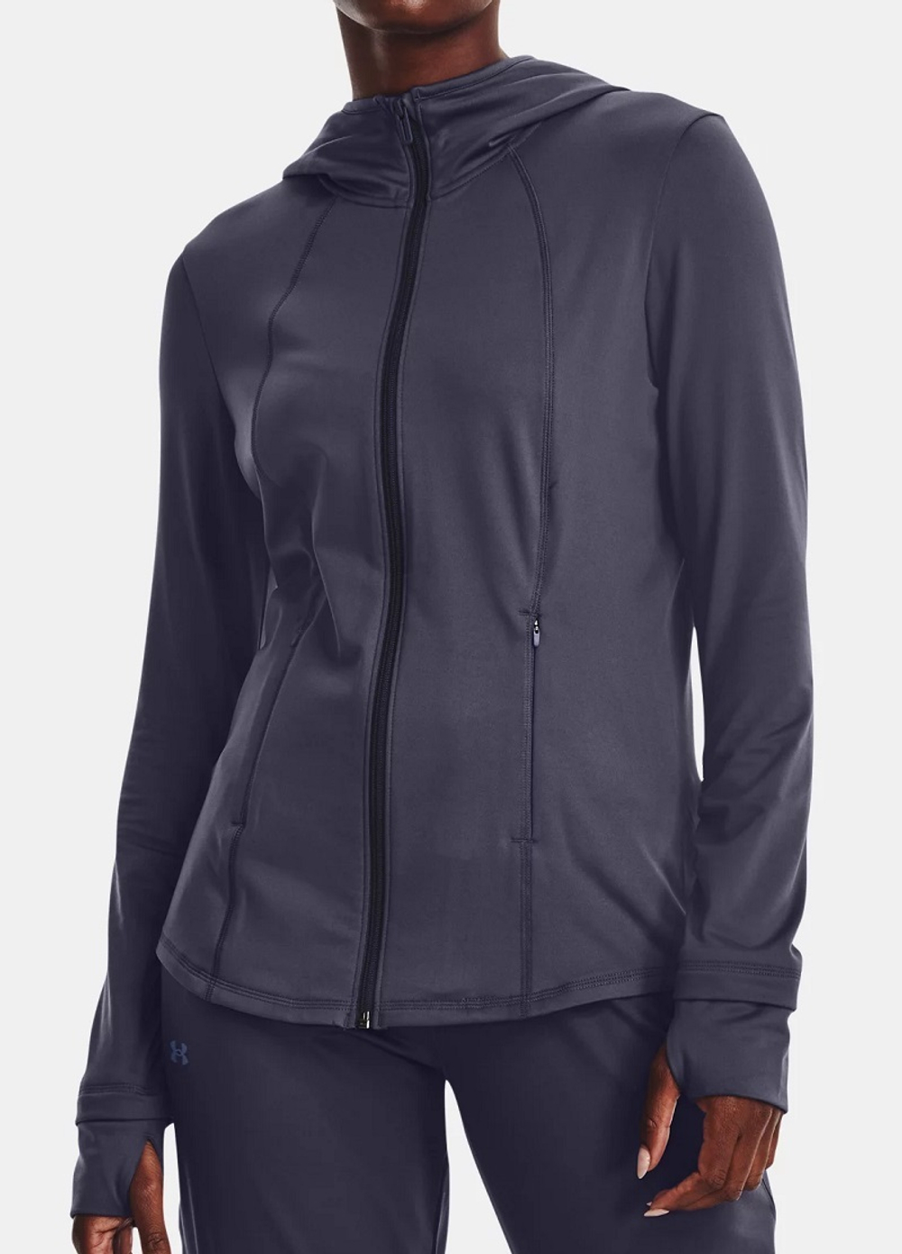 Женская Кофта теннисная Under Armour Meridian Cold Weather Jacket - серый