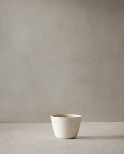 Zara Home чашка из фарфора, цвет бежевый, 9 см · 3265/207
